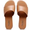 imageVenusCelia Womens Plain Wide Flat SandalCamel