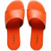 imageVenusCelia Womens Plain Wide Flat SandalOrange