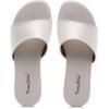 imageVenusCelia Womens Plain Wide Flat SandalWhite