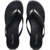 imageVenusCelia Womens Colorful Wide Flip FlopBlack