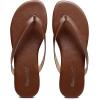 imageVenusCelia Womens Colorful Wide Flip FlopBrown
