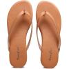imageVenusCelia Womens Colorful Wide Flip FlopCamel