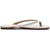 imageVenusCelia Womens Colorful Wide Flip FlopWhite