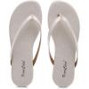 imageVenusCelia Womens Colorful Wide Flip FlopWhite