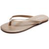 imageVenusCelia Womens Colorful Wide Flip FlopGold