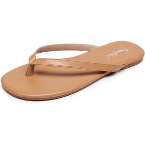 imageVenusCelia Womens Colorful Wide Flip FlopCamel