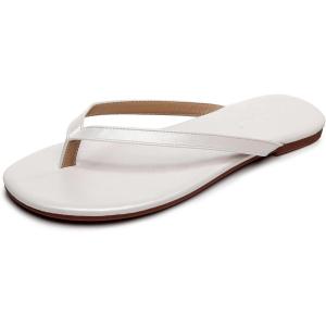 imageVenusCelia Womens Colorful Wide Flip FlopWhite