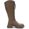 imageVenusCelia Womens Knee High Fashion Outdoors BootsTaupe