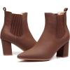imageVenusCelia Womens Retro Chelsea Ankle BootsBrown