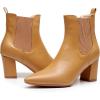 imageVenusCelia Womens Retro Chelsea Ankle BootsKhaki