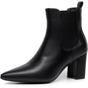 imageVenusCelia Womens Retro Chelsea Ankle BootsBlack