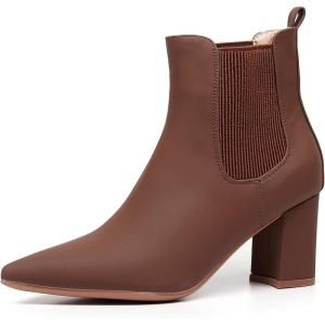 imageVenusCelia Womens Retro Chelsea Ankle BootsBrown