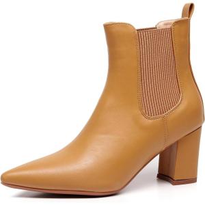 imageVenusCelia Womens Retro Chelsea Ankle BootsKhaki