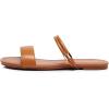 imageVenusCelia Womens Double Straps Wide Flat SandalCamel