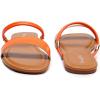 imageVenusCelia Womens Double Straps Wide Flat SandalOrange