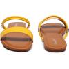 imageVenusCelia Womens Double Straps Wide Flat SandalYellow