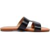 imageVenusCelia Womens H Band Wide Flat SandalBlack