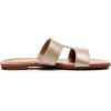 imageVenusCelia Womens H Band Wide Flat SandalGold