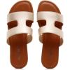 imageVenusCelia Womens H Band Wide Flat SandalGold