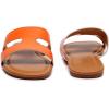 imageVenusCelia Womens H Band Wide Flat SandalOrange