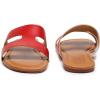 imageVenusCelia Womens H Band Wide Flat SandalRed