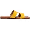imageVenusCelia Womens H Band Wide Flat SandalYellow