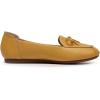 imageVenusCelia Womens Bowknot Wide Flat ShoeYellow Pu
