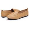 imageVenusCelia Womens CloseFitting Flat ShoeTan Pu