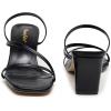imageVenusCelia Womens Funky Pump Heeled SandalBlack2