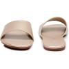 imageVenusCelia Womens Plain Wide Flat SandalGold Pu