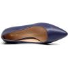 imageVenusCelia Womens Rokoko Pump Kitten Heel ShoeNavy Pu