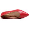 imageVenusCelia Womens Rokoko Pump Kitten Heel ShoeRed Pu