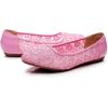 imageVenusCelia Womens Serenity Breathable Lace Upper FlatHot Pink