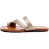 imageVenusCelia Womens ToeRing Wide Slide SandalGolden