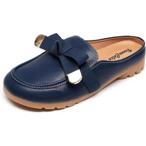 imageVenusCelia Womens Bullet Comfort Walking MulesNavy Bow
