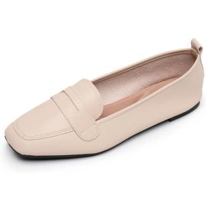 imageVenusCelia Womens CloseFitting Flat ShoeBeige Pu