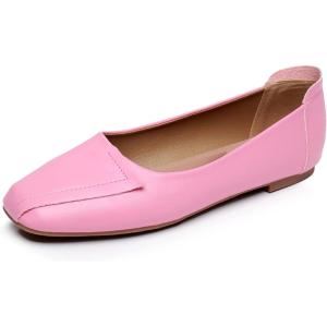imageVenusCelia Womens Plain Dance Flat ShoeCherry Pu