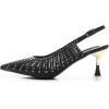 imageVenusCelia Womens Graceful Lady Slingback Pump ShoeBlack