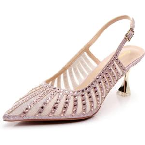 imageVenusCelia Womens Graceful Lady Slingback Pump ShoePink