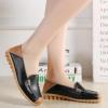 imageVenusCelia Womens Walking on Clouds Flat LoaferBlackPatches