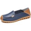 imageVenusCelia Womens Walking on Clouds Flat LoaferNavyPatches