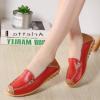 imageVenusCelia Womens Walking on Clouds Flat LoaferRedPatches