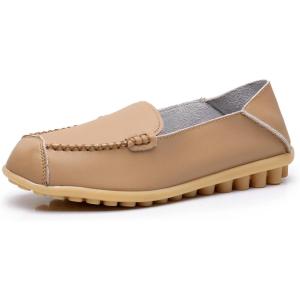 imageVenusCelia Womens Walking on Clouds Flat LoaferTan
