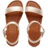 imageVenusCelia Womens Plain Strap Wide Flat SandalGold