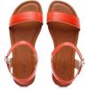 imageVenusCelia Womens Plain Strap Wide Flat SandalOrange