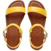 imageVenusCelia Womens Plain Strap Wide Flat SandalYellow