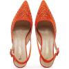 imageVenusCelia Womens Fabulous Lady Slingback Pump ShoeOrange