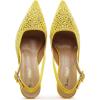 imageVenusCelia Womens Fabulous Lady Slingback Pump ShoeYellow