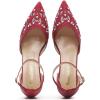imageVenusCelia Womens Shining Lady Slingback Pump ShoeBurgundy