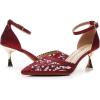 imageVenusCelia Womens Shining Lady Slingback Pump ShoeBurgundy